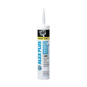 dap-alex-plus-acrylic-latex-caulk-with-silicone-white-10-1-oz-tube