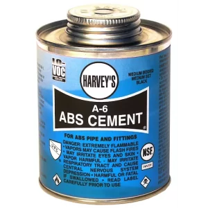 Harvey-Cement-ABS-Black-4oz-018500-24