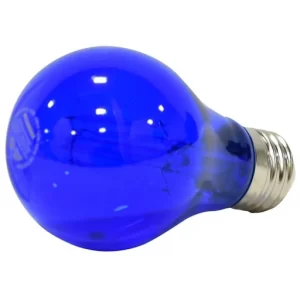 Sylvania 4.5W A19 Medium Base Dimmable LED Light Bulb - Blue 40304